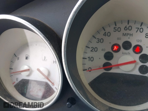 2007 Dodge Caliber SXT with VIN 1B3HB48B07D351411, listed as a IAAI auction lot 41908669 with 152,176 mi miles and . Bid and sale history available at DreamBid. Image 7.