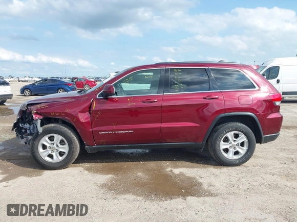 2016 Jeep Grand Cherokee Laredo with VIN 1C4RJEAG2GC386636, listed as a IAAI auction lot 42347946 with 325,943 mi miles and . Bid and sale history available at DreamBid. Image 14.