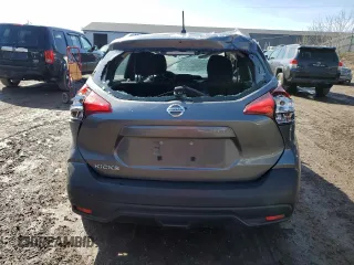 2019 Nissan Kicks S with VIN 3N1CP5CU8KL557901, listed as a Copart auction lot 49893755 with 57,168 mi miles and Clean Title. Bid and sale history available at carsss.com. Image 6.