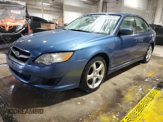 2008 Subaru Legacy with VIN 4S3BL616586215663, listed as a Copart auction lot 86344524 with 128,941 mi miles and Salvage title. Bid and sale history available at DreamBid. Image 1.