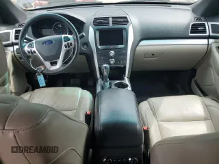 2015 Ford Explorer XLT with VIN 1FM5K7D84FGA99801, listed as a Copart auction lot 54757755 with 120,428 mi miles and Salvage Title. Bid and sale history available at DreamBid. Image 8.