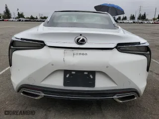 2018 Lexus LC with VIN JTHHP5AY4JA001016, listed as a Copart auction lot 53820545 with 0 mi miles and Salvage Title. Bid and sale history available at carsss.com. Image 6.