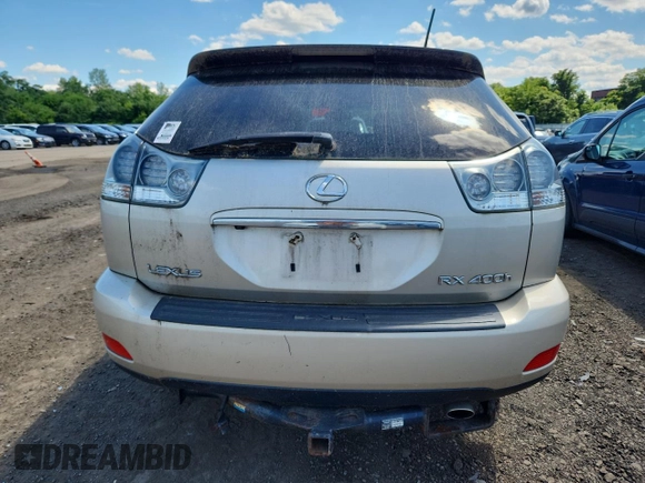 2006 Lexus RX 400h with VIN JTJHW31U160032465, listed as a Copart auction lot 65477845 with 213,371 mi miles and Clean title. Bid and sale history available at DreamBid. Image 6.