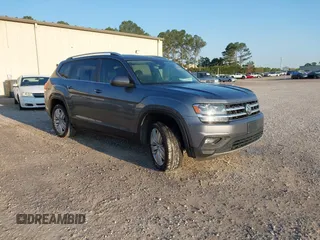 2019 Volkswagen Atlas SE z VIN 1V2WR2CA1KC567222, wystawiony jako IAAI lot #41976321 z przebiegiem 104 355 mil mil oraz . Historia ofert i sprzedaży dostępna na DreamBid. Obrazek 1.