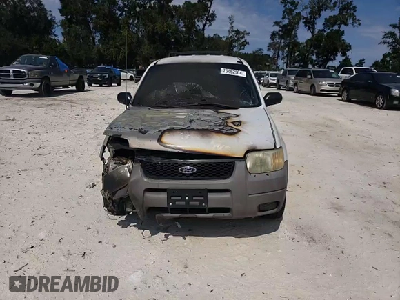 2002 Ford Escape XLS Choice with VIN 1FMYU011X2KB24469, listed as a Copart auction lot 76462504 with Not provided miles and Salvage title. Bid and sale history available at DreamBid. Image 12.