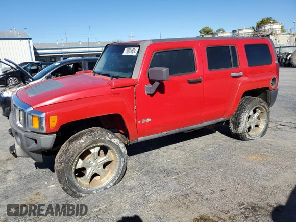 2006 Hummer H3 with VIN 5GTDN136168179693, listed as a Copart auction lot 78886604 with 239,000 mi miles and Clean Title. Bid and sale history available at carsss.com. Image 1.
