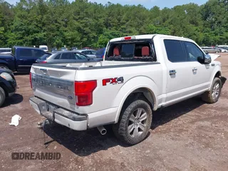 2018 Ford F-150 XL with VIN 1FTEW1EG9JFD28161, listed as a IAAI auction lot 42254754 with 122,769 mi miles and . Bid and sale history available at DreamBid. Image 4.