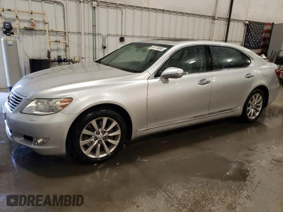 2010 Lexus LS 460 L with VIN JTHDL5EF4A5001206, listed as a Copart auction lot 43174595 with 160,205 mi miles and Clean title. Bid and sale history available at DreamBid. Image 1.