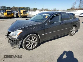 2009 Infiniti M with VIN JNKCY01E29M802683, listed as a Copart auction lot 88572195 with Not Provided miles and Salvage Title. Bid and sale history available at DreamBid. Image 1.