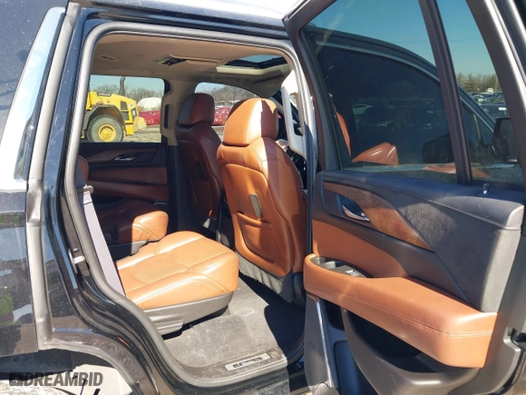 2017 Cadillac Escalade Premium Luxury with VIN 1GYS4CKJXHR133970, listed as a IAAI auction lot 41666038 with 100,269 mi miles. Bid and sale history available at carsss.com. Image 8.