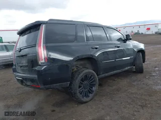 2017 Cadillac Escalade Platinum with VIN 1GYS4DKJ2HR313241, listed as a IAAI auction lot 41899875 with 108,875 mi miles. Bid and sale history available at carsss.com. Image 4.