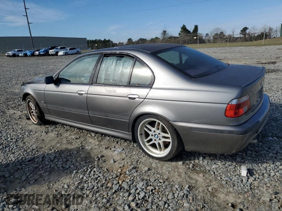 2003 BMW 5 Series 540iA with VIN WBADN63403GN89161, listed as a Copart auction lot 45809685 with 205,698 mi miles and Clean Title. Bid and sale history available at carsss.com. Image 2.