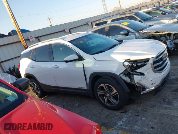 2020 GMC Terrain SLT z VIN 3GKALPEV1LL254532, wystawiony jako IAAI lot #41776655 z przebiegiem 182 687 mil mil oraz . Historia ofert i sprzedaży dostępna na DreamBid. Obrazek 13.