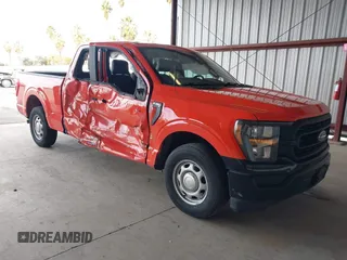 2023 Ford F-150 XL with VIN 1FTEX1C80PKD32298, listed as a IAAI auction lot 41565275 with 65,239 mi miles and . Bid and sale history available at DreamBid. Image 1.