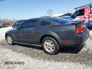 2007 Ford Mustang Deluxe with VIN 1ZVFT80N675333924, listed as a Copart auction lot 48516165 with 169,279 mi miles and Salvage Title. Bid and sale history available at carsss.com. Image 2.
