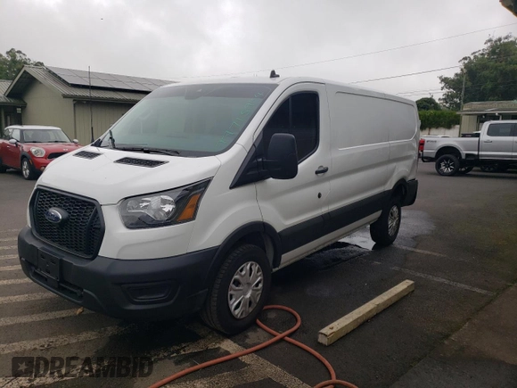 2023 Ford Transit with VIN 1FTBR1YG8PKC07806, listed as a Copart auction lot 77715934 with 6,430 mi miles and Clean title. Bid and sale history available at DreamBid. Image 1.