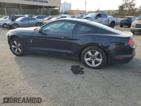 2015 Ford Mustang V6 with VIN 1FA6P8AM8F5373679, listed as a Copart auction lot 49445085 with 130,738 mi miles and Salvage title. Bid and sale history available at DreamBid. Image 2.