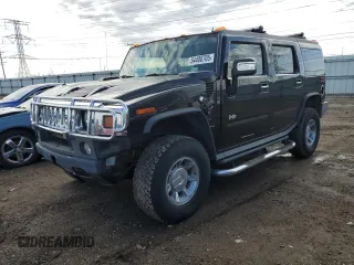 2006 Hummer H2 with VIN 5GRGN23U36H102573, listed as a Copart auction lot 54408705 with 73,660 mi miles and Salvage Title. Bid and sale history available at carsss.com. Image 1.
