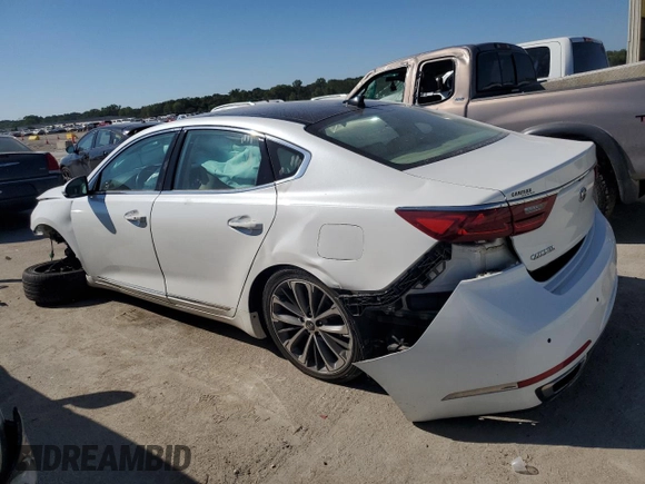 2017 Kia Cadenza Technology with VIN KNALC4J17H5069914, listed as a Copart auction lot 69973524 with 0 mi miles and Salvage Title. Bid and sale history available at carsss.com. Image 2.