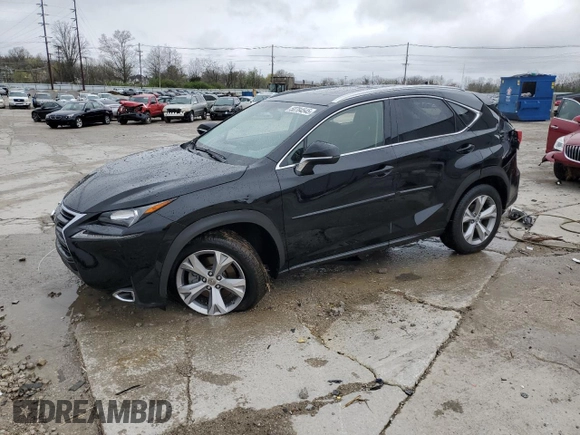 2017 Lexus NX with VIN JTJYARBZ1H2055358, listed as a Copart auction lot 50784545 with 7,719 mi miles and Salvage Title. Bid and sale history available at carsss.com. Image 1.