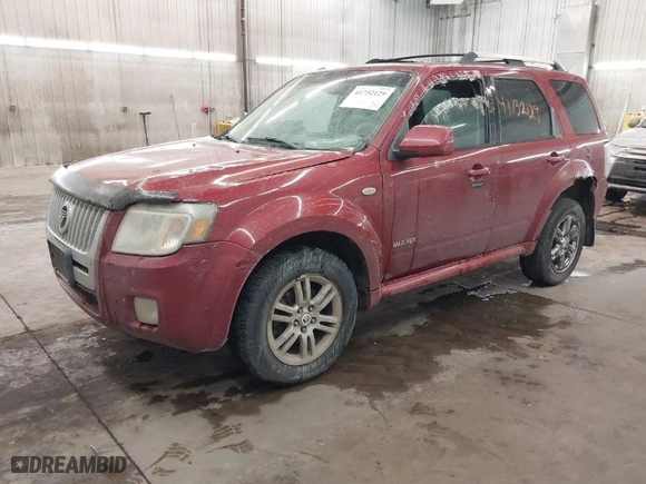 2008 Mercury Mariner Premier with VIN 4M2CU97128KJ30926, listed as a IAAI auction lot 41732129 with 278,000 mi miles. Bid and sale history available at carsss.com. Image 2.
