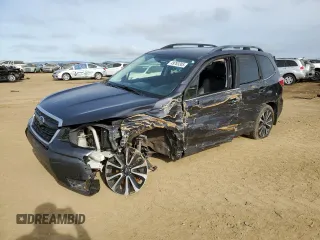 2018 Subaru Forester Touring with VIN JF2SJGWC0JH492548, listed as a Copart auction lot 49763305 with 74,382 mi miles and Salvage Title. Bid and sale history available at carsss.com. Image 1.