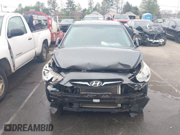 2013 Hyundai Accent GLS with VIN KMHCT4AE0DU365410, listed as a IAAI auction lot 41918395 with 170,722 mi miles and . Bid and sale history available at carsss.com. Image 12.