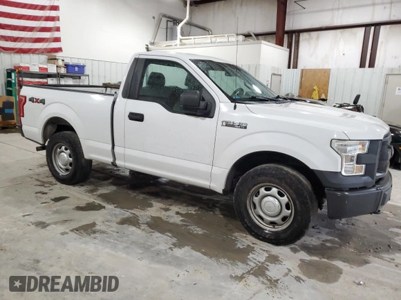 2016 Ford F-150 XL with VIN 1FTMF1E89GFA77025, listed as a Copart auction lot 82636624 with 146,152 mi miles and Salvage title. Bid and sale history available at DreamBid. Image 4.