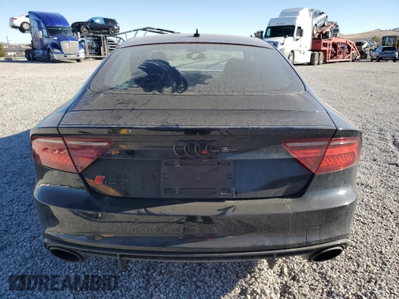 2017 Audi RS 7 Prestige z VIN WUAWAAFC1HN903273, wystawiony jako Copart lot #88136355 z przebiegiem 61 447 mil mil oraz Szkoda całkowita • Salvage title. Historia ofert i sprzedaży dostępna na DreamBid. Obrazek 6.