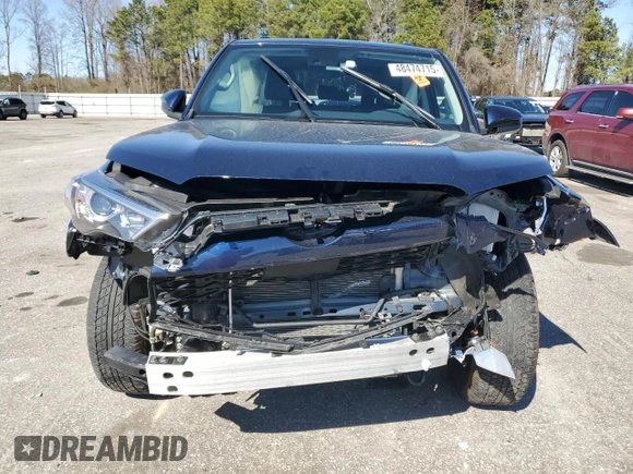 2024 Toyota 4Runner SR5 with VIN JTEMU5JR1R6237005, listed as a Copart auction lot 48474715 with 23,780 mi miles and Salvage title. Bid and sale history available at DreamBid. Image 5.