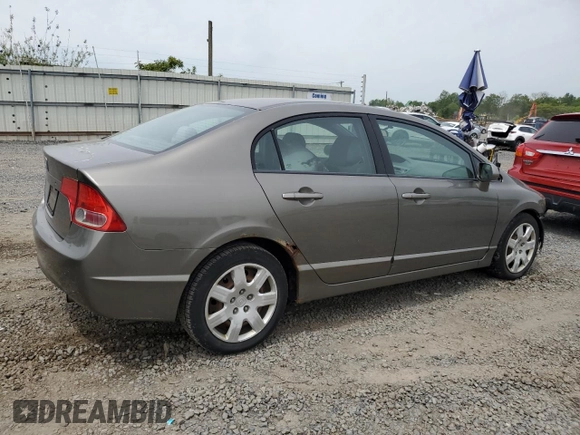 2008 Honda Civic LX z VIN 2HGFA16598H304128, wystawiony jako Copart lot #57183015 z przebiegiem 191 601 mil mil oraz Szkoda całkowita • Salvage title. Historia ofert i sprzedaży dostępna na DreamBid. Obrazek 3.