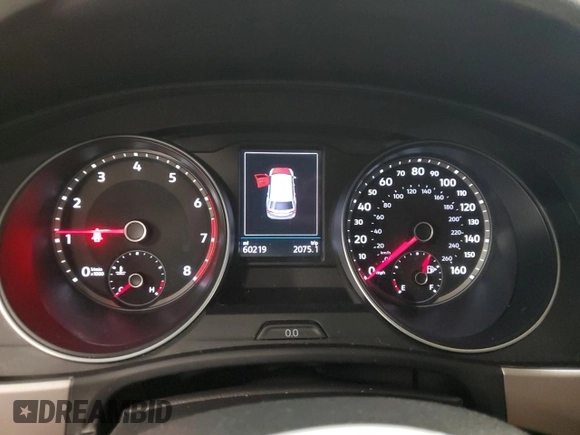 2018 Volkswagen Atlas Launch Edition with VIN 1V2BR2CA9JC508223, listed as a Copart auction lot 48465525 with 60,219 mi miles and Salvage title. Bid and sale history available at DreamBid. Image 9.