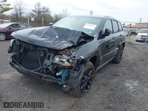 2018 Jeep Grand Cherokee Laredo with VIN 1C4RJFAG8JC356697, listed as a IAAI auction lot 41936524 with 78,292 mi miles and . Bid and sale history available at DreamBid. Image 17.
