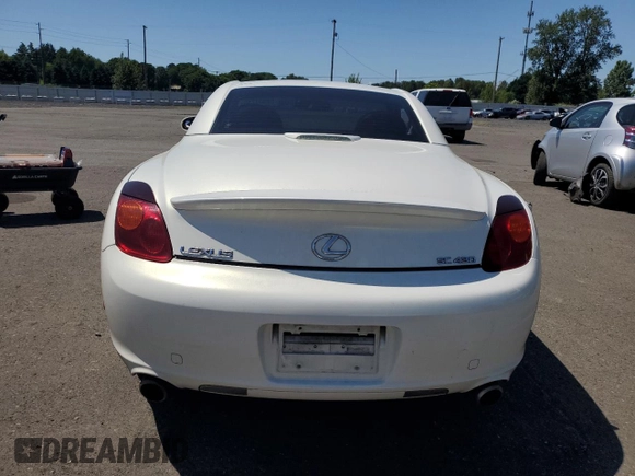 2005 Lexus SC 430 с VIN JTHFN48Y450067896, выставлен на аукционе Copart как лот 58501715 с пробегом 174 996 миль миль и Списание • Salvage title. История ставок и продаж доступна на DreamBid. Изображение 6.