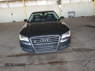 2011 Audi A8 with VIN WAURVAFD4BN004628, listed as a Copart auction lot 52244125 with 182,631 mi miles and Clean title. Bid and sale history available at DreamBid. Image 5.