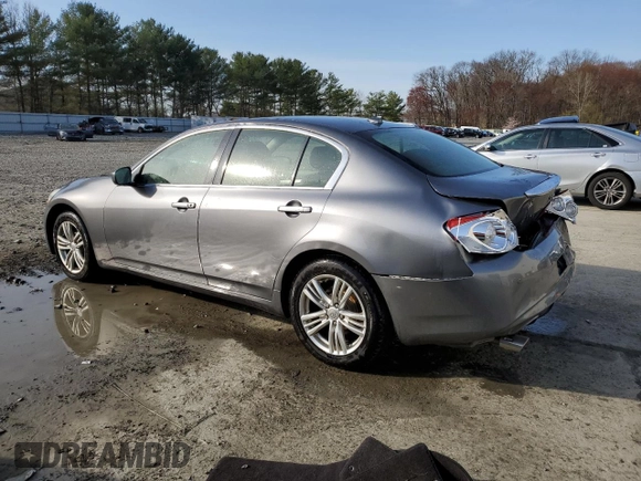 2013 Infiniti G37 x z VIN JN1CV6AR0DM356965, wystawiony jako Copart lot #49168145 z przebiegiem 136 584 mil mil oraz Szkoda całkowita • Salvage title. Historia ofert i sprzedaży dostępna na DreamBid. Obrazek 2.