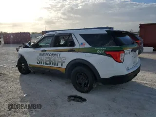 2021 Ford Explorer with VIN 1FM5K8AC4MGC00394, listed as a Copart auction lot 78776234 with Not provided miles and Non repairable. Bid and sale history available at DreamBid. Image 2.