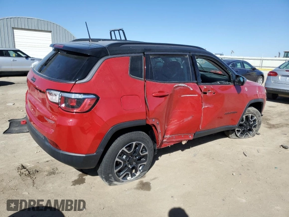 2019 Jeep Compass Trailhawk с VIN 3C4NJDDB3KT704480, выставлен на аукционе Copart как лот 48358155 с пробегом Не указан миль и Списание • Salvage title. История ставок и продаж доступна на DreamBid. Изображение 3.