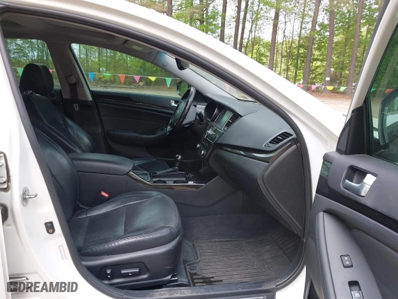 2014 Kia Cadenza Premium with VIN KNALN4D72E5140572, listed as a IAAI auction lot 42070861 with 177,950 mi miles. Bid and sale history available at carsss.com. Image 5.