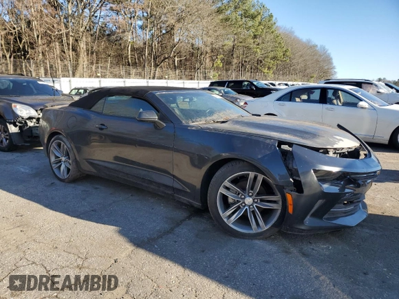 2017 Chevrolet Camaro 1LT with VIN 1G1FB3DS3H0173193, listed as a Copart auction lot 46945815 with 60,463 mi miles and Clean Title. Bid and sale history available at carsss.com. Image 4.