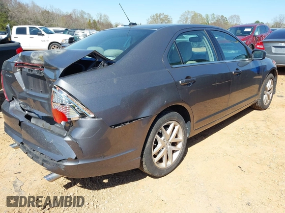 2010 Ford Fusion SEL with VIN 3FAHP0JG1AR297264, listed as a IAAI auction lot 41882838 with 169,598 mi miles. Bid and sale history available at carsss.com. Image 4.