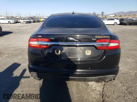 2013 Jaguar XF I4 RWD with VIN SAJWA0ES8DPS96255, listed as a Copart auction lot 42447285 with 0 mi miles and Salvage Title. Bid and sale history available at carsss.com. Image 6.