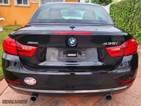 2015 BMW 4 Series 435i xDrive with VIN WBA3T7C56FPW79760, listed as a Copart auction lot 81819524 with 95,605 mi miles and Salvage Title. Bid and sale history available at carsss.com. Image 13.