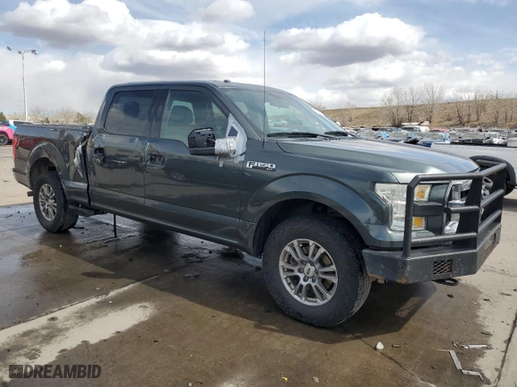 2015 Ford F-150 XLT w/HD Payload Pkg with VIN 1FTFW1EF9FKD72378, listed as a Copart auction lot 49446615 with 193,731 mi miles and Salvage Title. Bid and sale history available at carsss.com. Image 4.