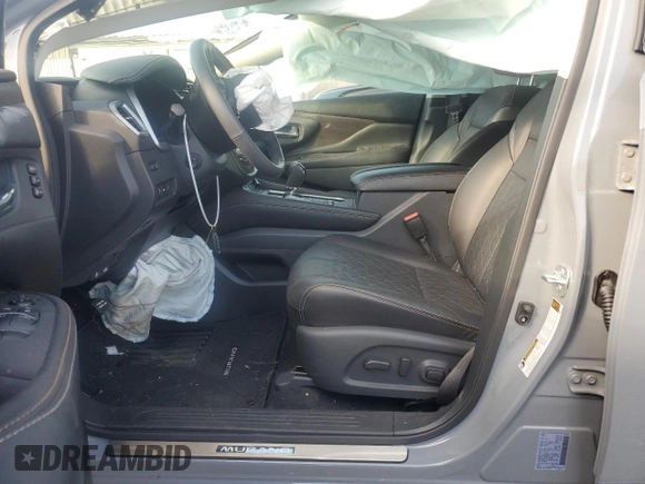 2024 Nissan Murano Platinum with VIN 5N1AZ2DS7RC108589, listed as a Copart auction lot 77558244 with 8,611 mi miles and Salvage Title. Bid and sale history available at DreamBid. Image 7.