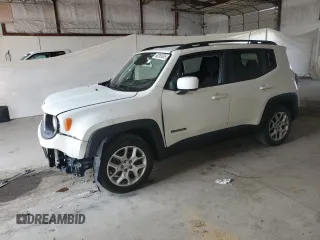 2018 Jeep Renegade Latitude with VIN ZACCJABB0JPH19596, listed as a Copart auction lot 60263505 with 88,480 mi miles and Salvage title. Bid and sale history available at DreamBid. Image 1.
