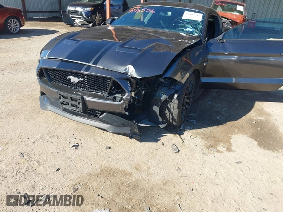 2019 Ford Mustang GT with VIN 1FA6P8CF4K5176680, listed as a IAAI auction lot 41485516 with 59,278 mi miles and . Bid and sale history available at DreamBid. Image 6.