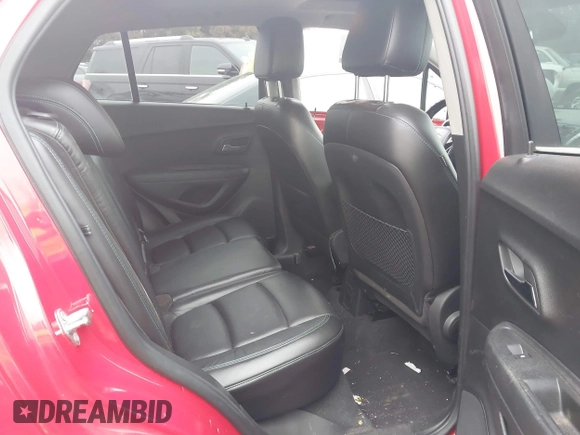 2015 Chevrolet Trax LTZ with VIN 3GNCJTSB4FL238317, listed as a IAAI auction lot 41354507 with 123,954 mi miles. Bid and sale history available at carsss.com. Image 8.