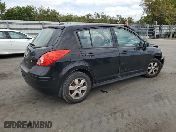 2009 Nissan Versa S with VIN 3N1BC13E99L418721, listed as a Copart auction lot 54268065 with 196,206 mi miles and Clean Title. Bid and sale history available at DreamBid. Image 3.