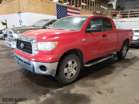 2007 Toyota Tundra SR5 with VIN 5TFBT54197X008583, listed as a Copart auction lot 49336665 with 127,564 mi miles and Non Repairable. Bid and sale history available at carsss.com. Image 1.
